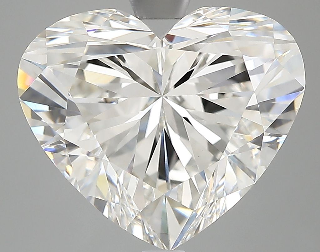 5.07 ct. heart Lab Grown Diamond front image