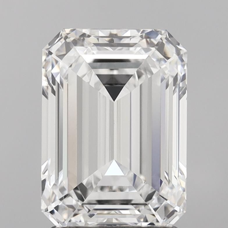 2.56 ct. emerald Lab Grown Diamond front image