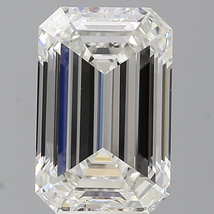 5.06 ct. emerald Lab Grown Diamond front image