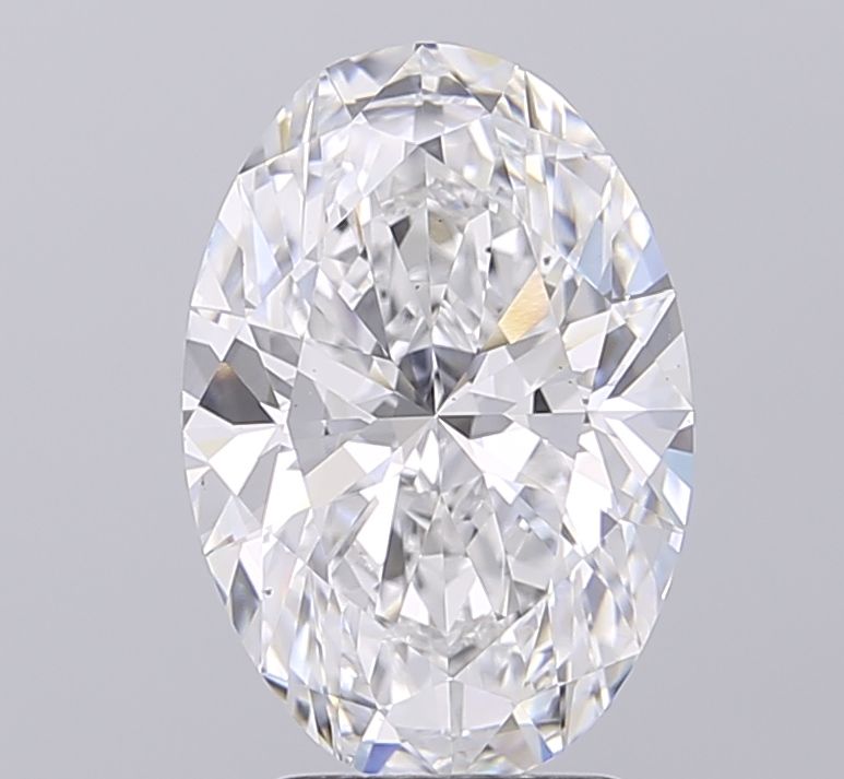 3.01 ct. oval Lab Grown Diamond front image