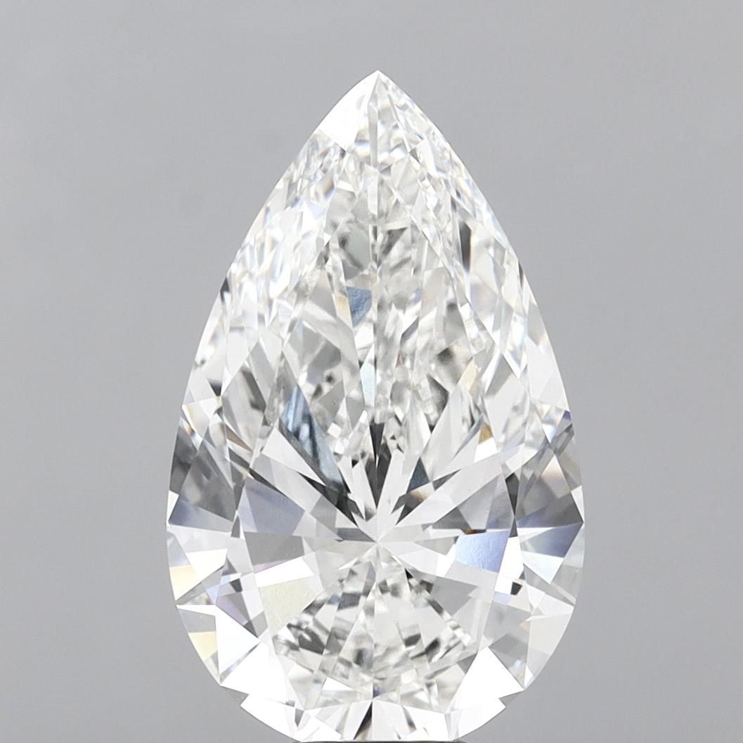 9.85 ct. pear Lab Grown Diamond front image