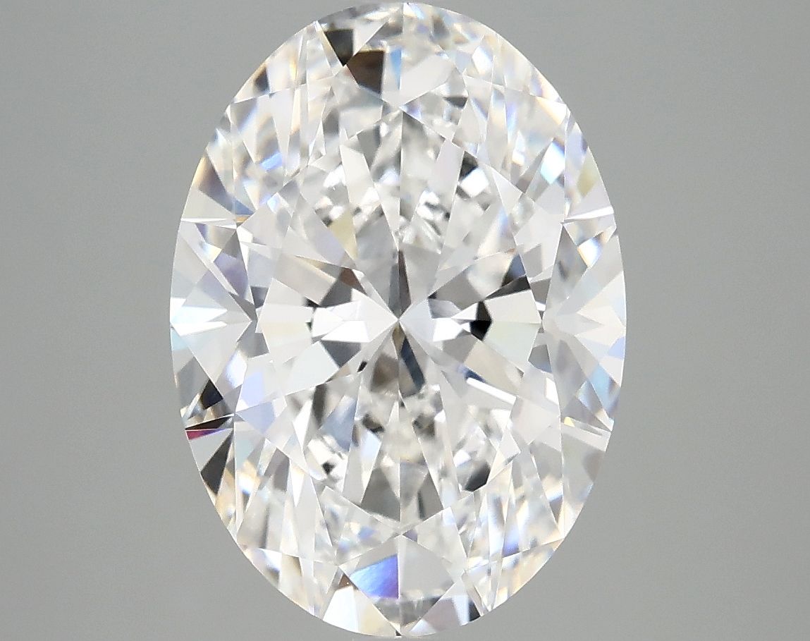5.09 ct. oval Lab Grown Diamond front image