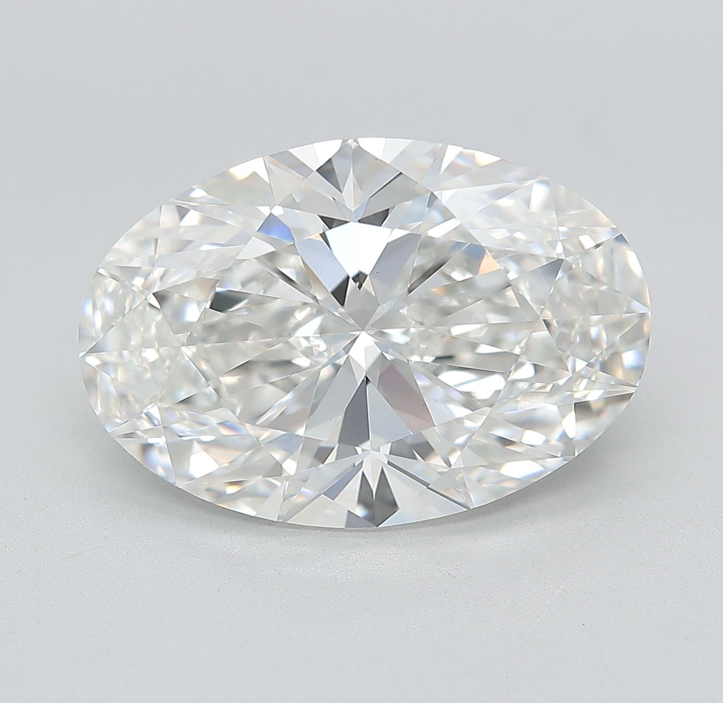 8.05 ct. oval Lab Grown Diamond front image