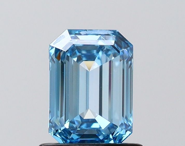 1.02 CT Fancy Vivid Blue EMERALD