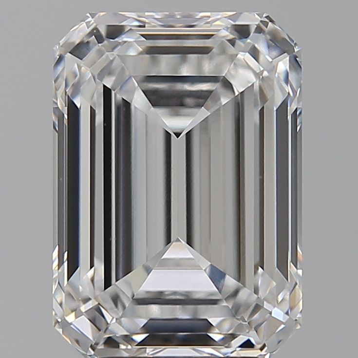 Diamant Émeraude 5.05 ct - Couleur E - Pureté VVS1