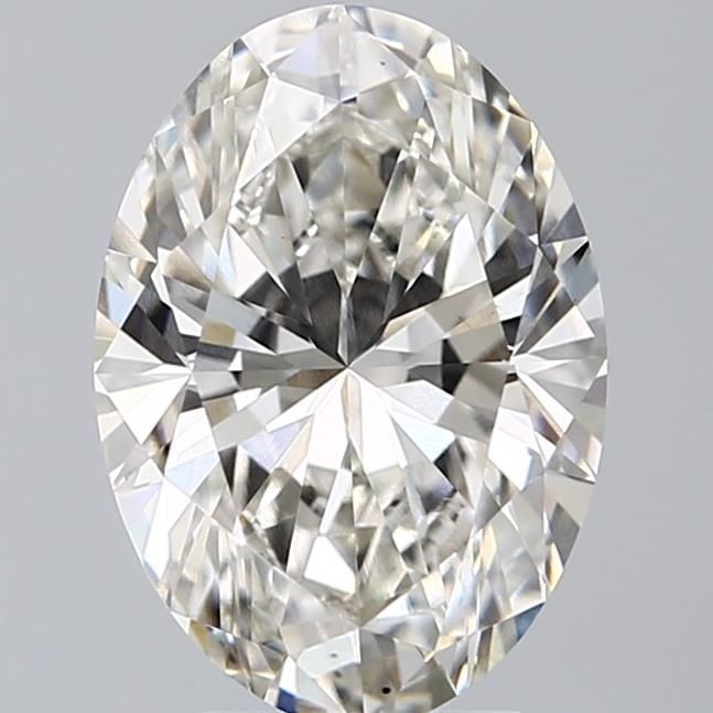 3.09 ct. oval Lab Grown Diamond front image