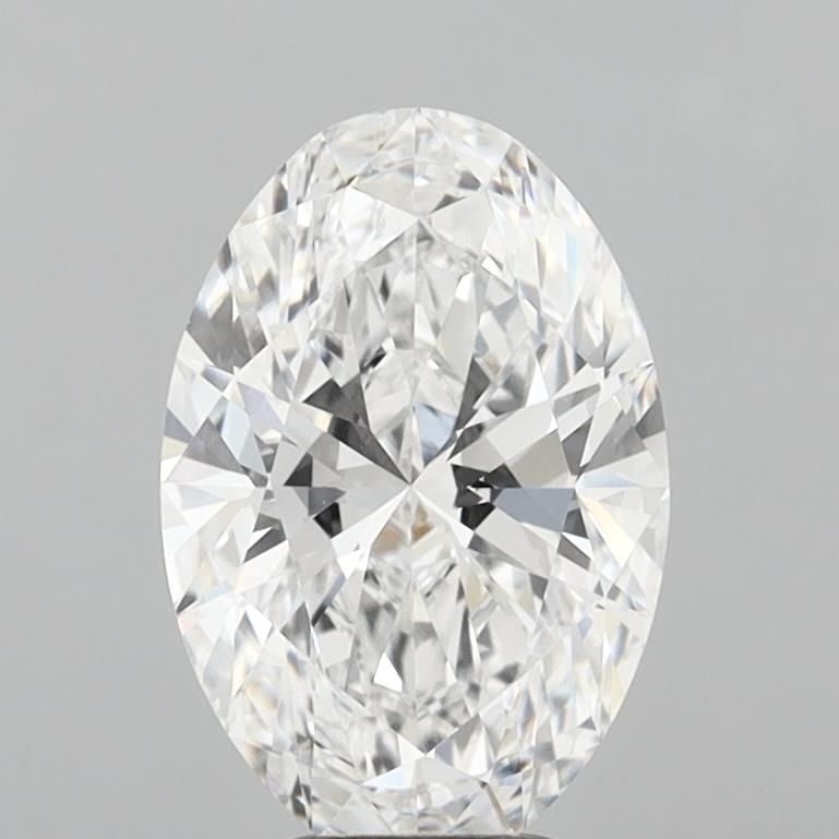 5.10 ct. oval Lab Grown Diamond front image