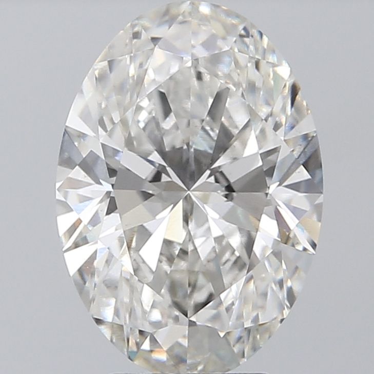 4.23 ct. oval Lab Grown Diamond front image