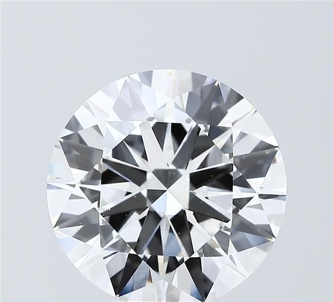 6.03 ct. round Lab Grown Diamond front image