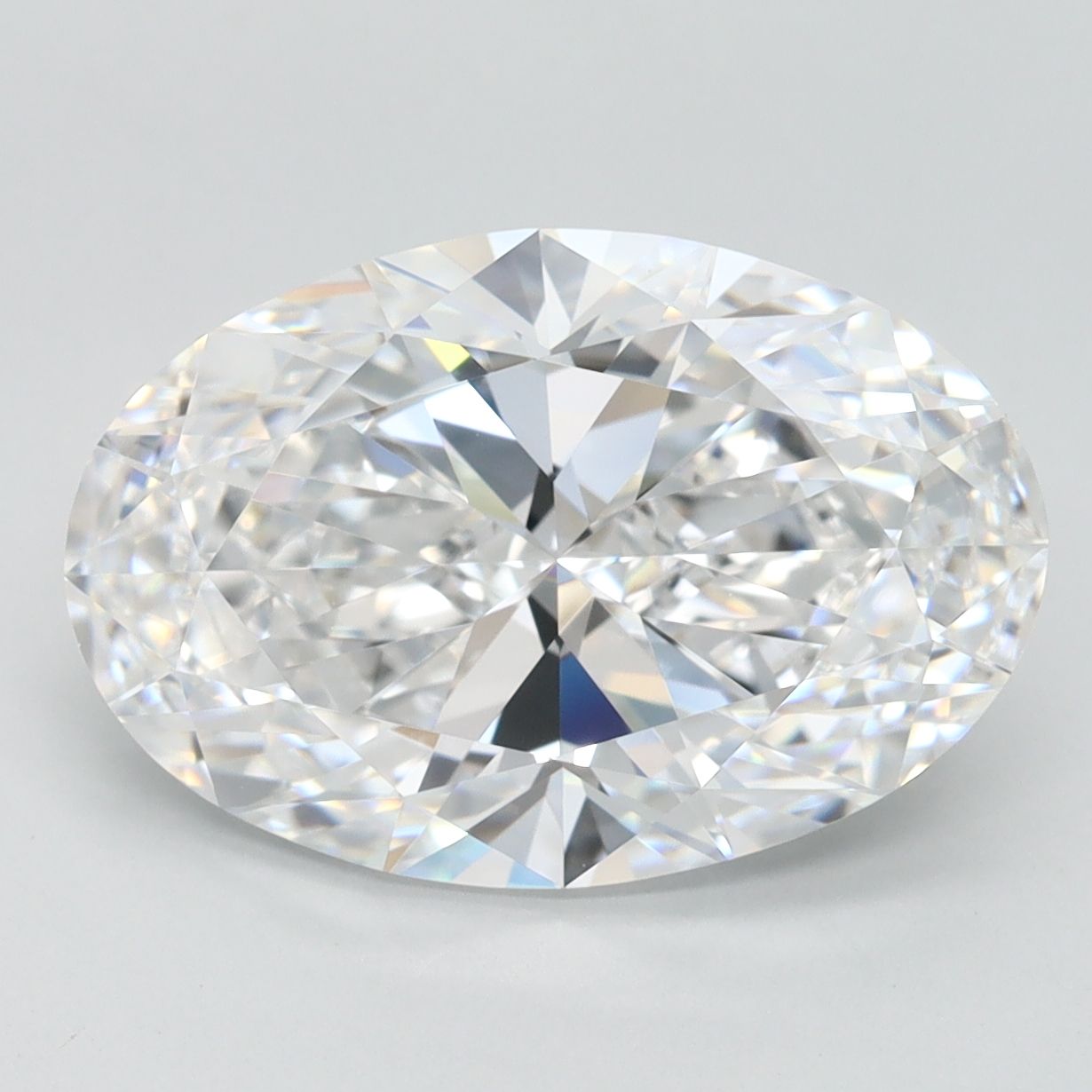 3.85 ct. oval Lab Grown Diamond front image