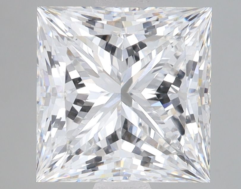 3.08 ct. princess Lab Grown Diamond front image