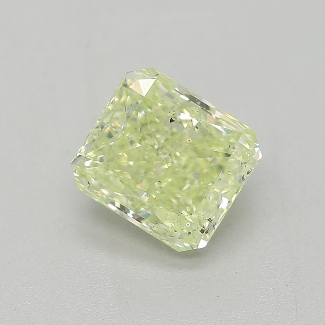 Diament 1.02 ct Fancy Yellow Green/SI2