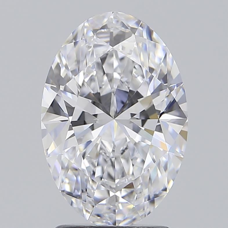 2.07 ct. oval Lab Grown Diamond front image