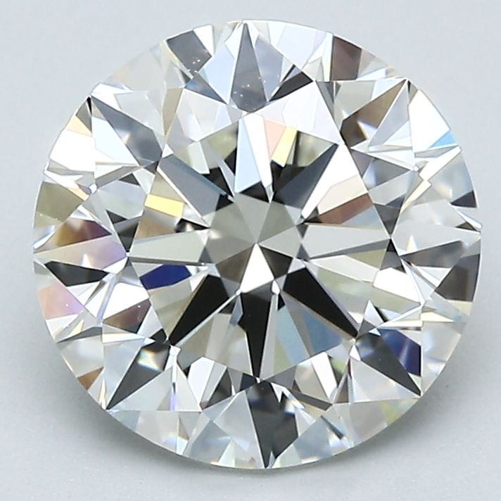 2.81 ct Round diamond
