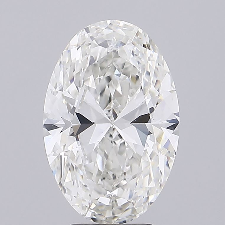 5.05 ct. oval Lab Grown Diamond front image