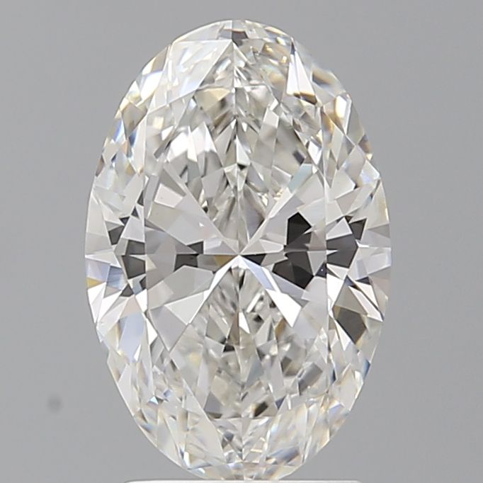 2.57 ct. oval Lab Grown Diamond front image