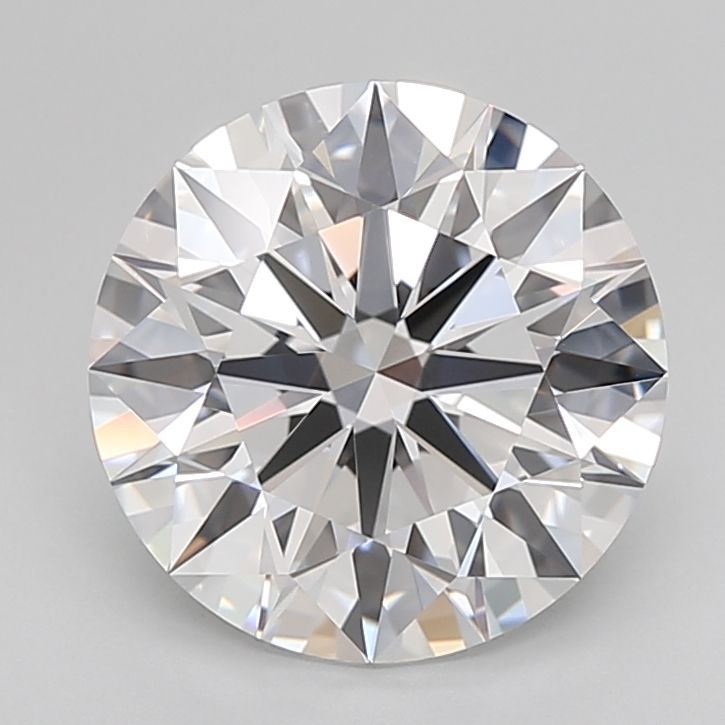 Diamant Rond 3.66 ct - Couleur D - Pureté FL
