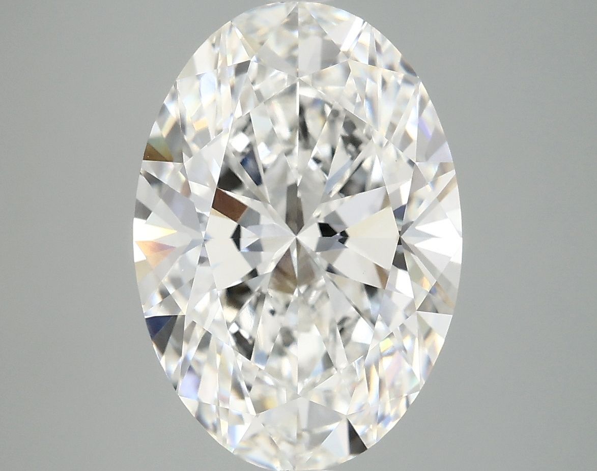5.05 ct. oval Lab Grown Diamond front image