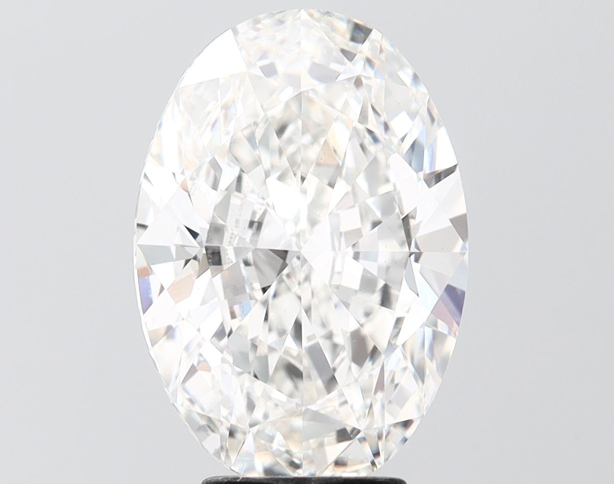 5.02 ct. oval Lab Grown Diamond front image