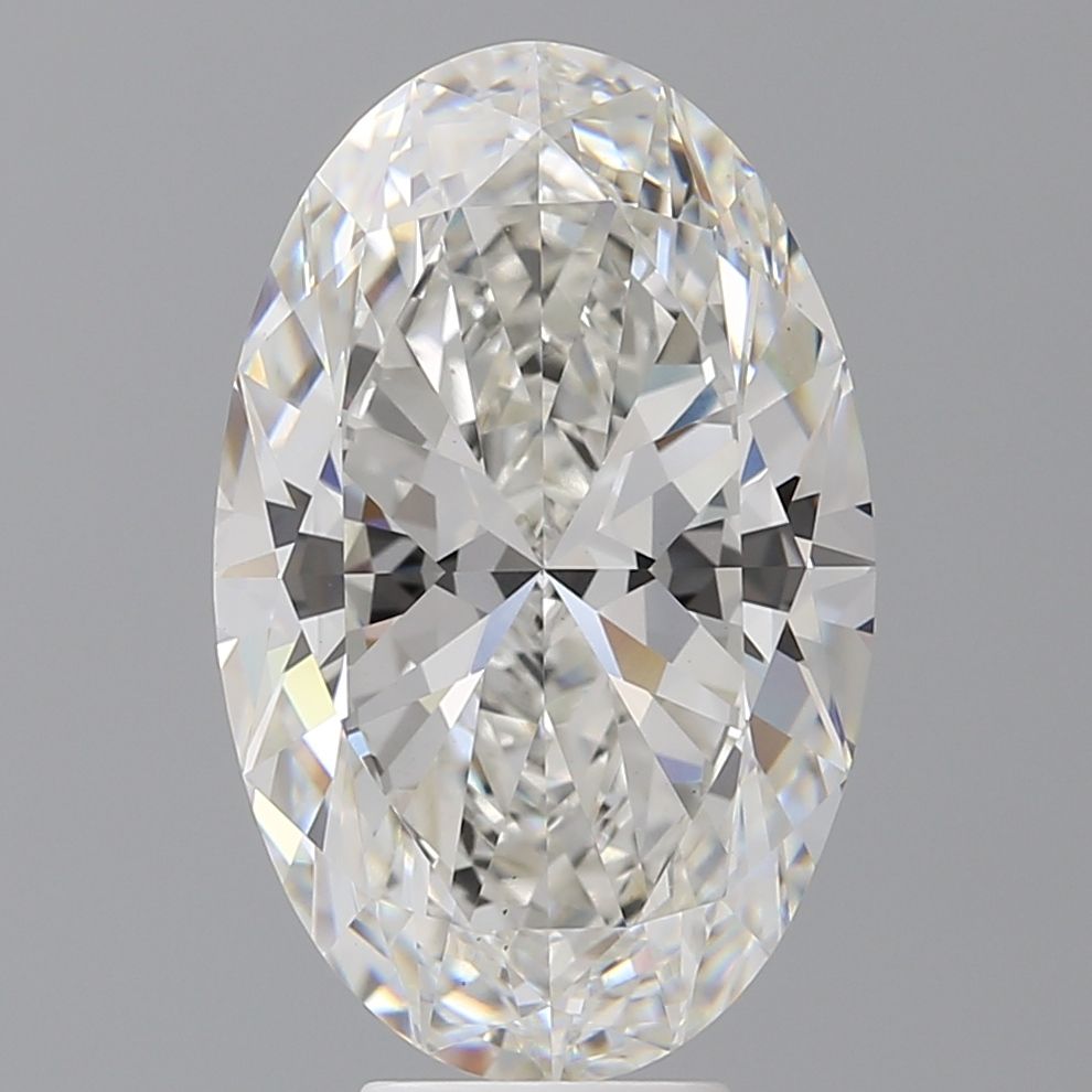 7.59 ct. oval Lab Grown Diamond front image