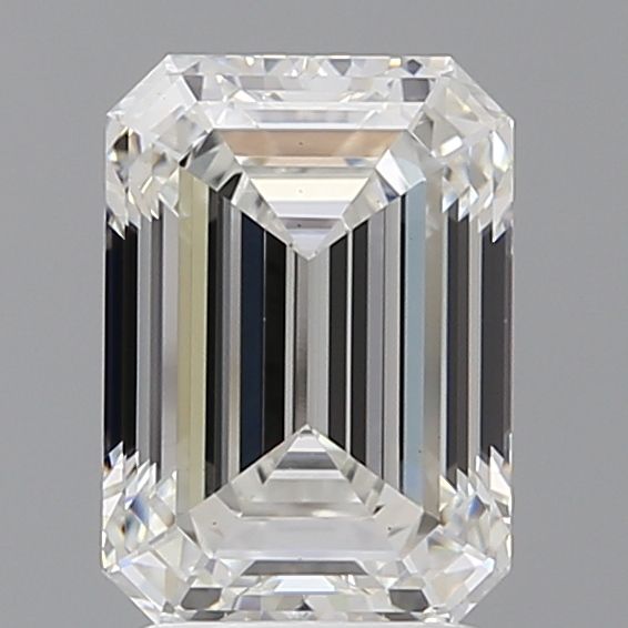 2.55 ct. emerald Lab Grown Diamond front image