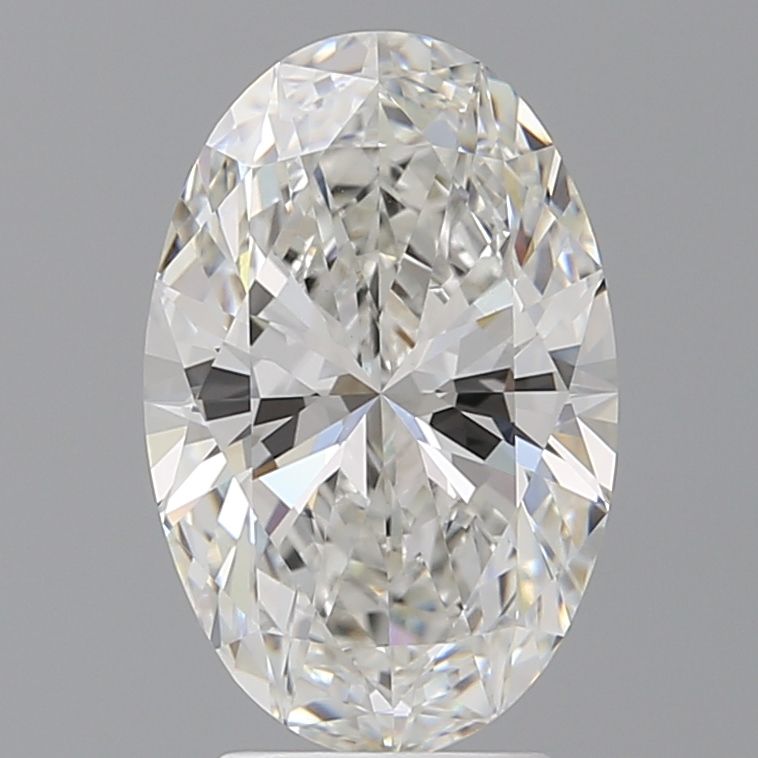 3.56 ct. oval Lab Grown Diamond front image