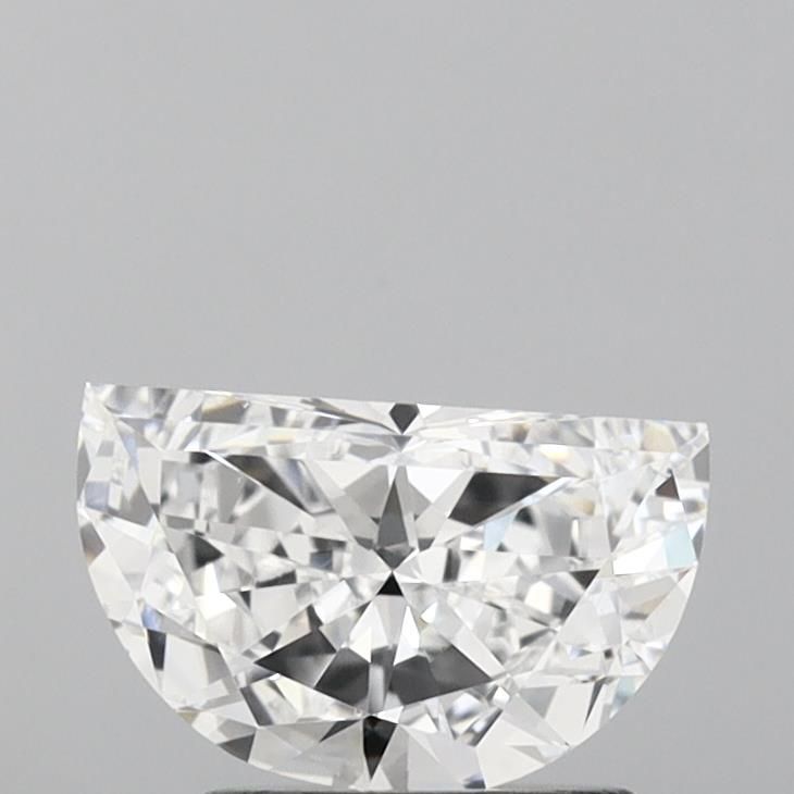 1.24 ct lab-grown Half moon Diamond