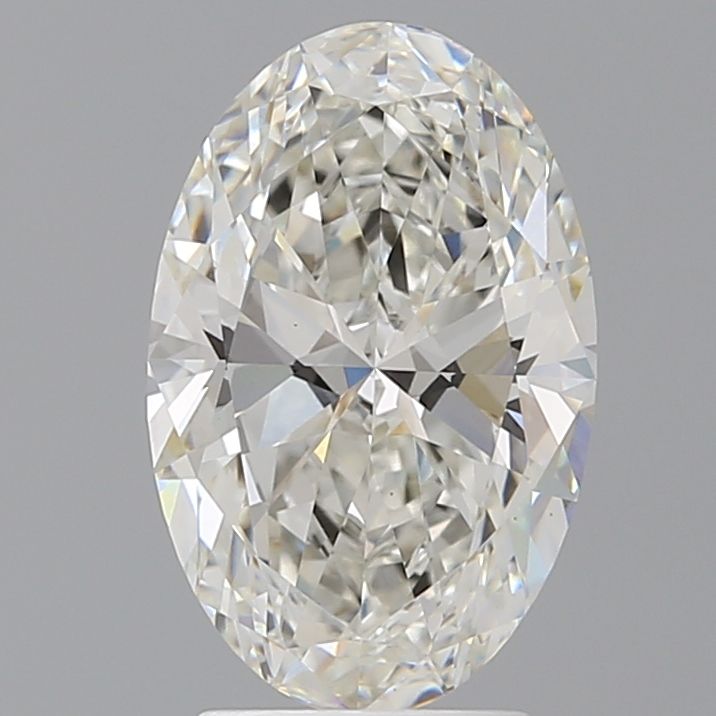 3.07 ct. oval Lab Grown Diamond front image