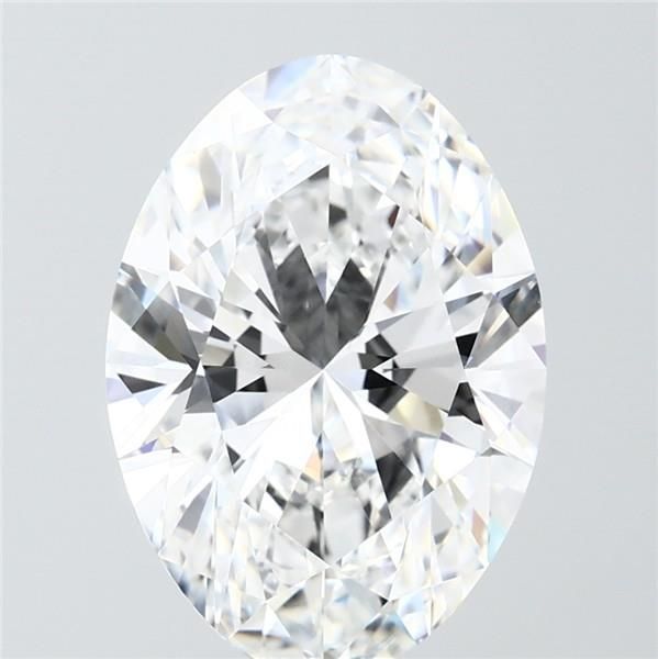 5.08 ct. oval Lab Grown Diamond front image