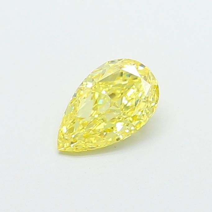 1.09 CT Fancy Intense Yellow PEAR