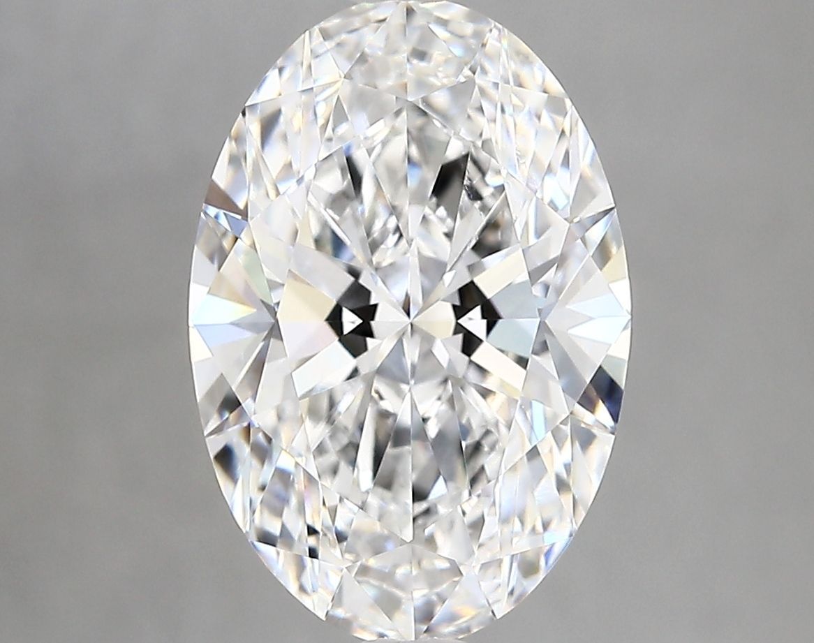 4.22 ct. oval Lab Grown Diamond front image