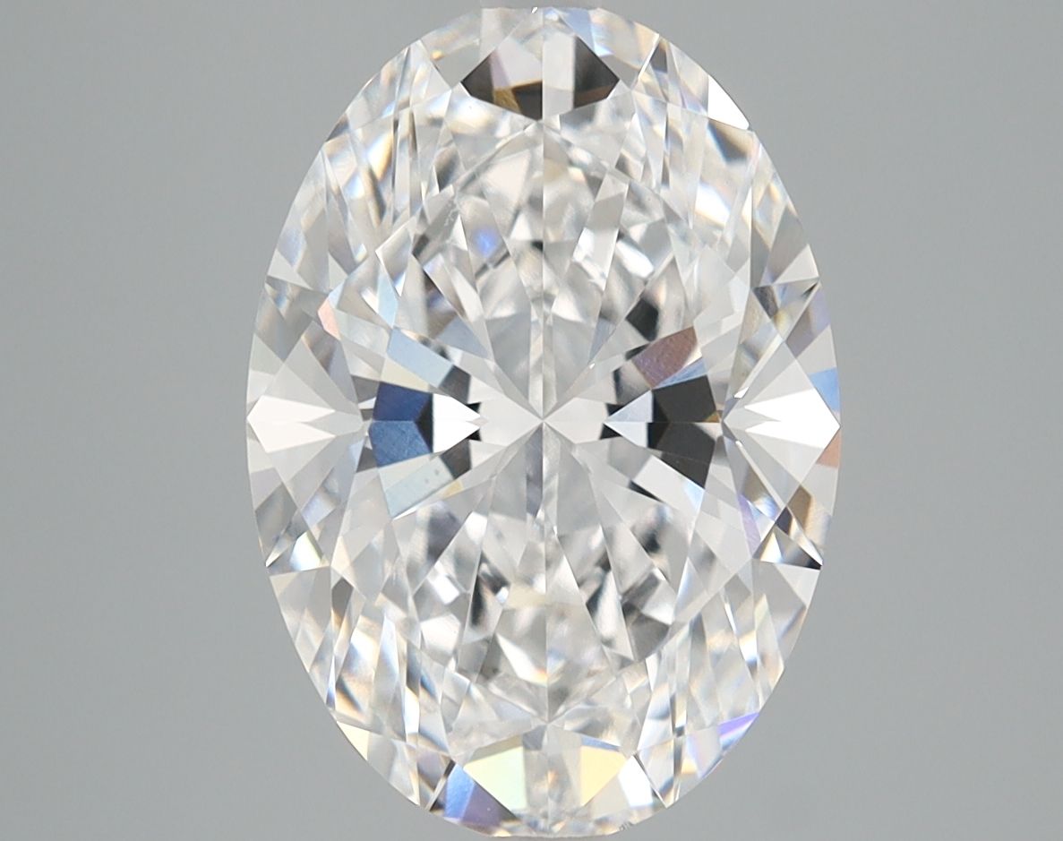 4.09 ct. oval Lab Grown Diamond front image