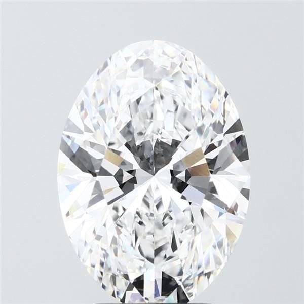4.09 ct. oval Lab Grown Diamond front image