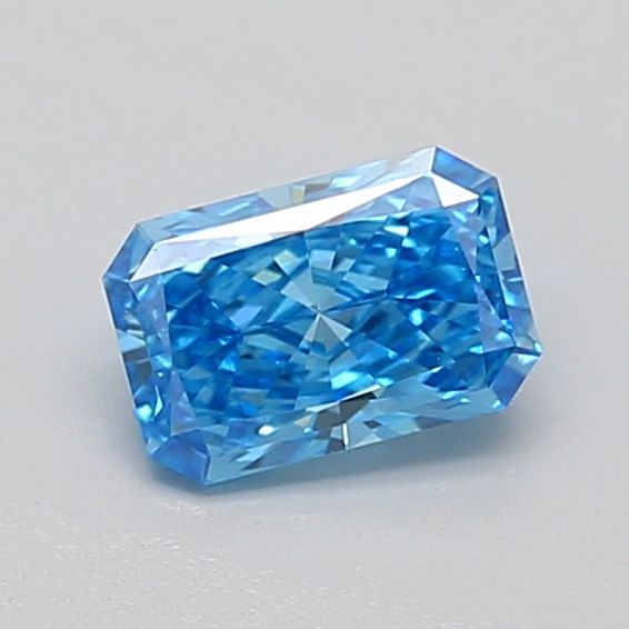 0.58 CT Fancy Vivid Blue RADIANT