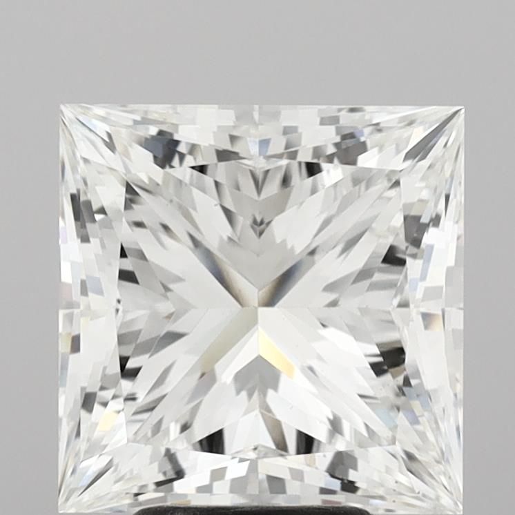 5.50 ct. princess Lab Grown Diamond front image