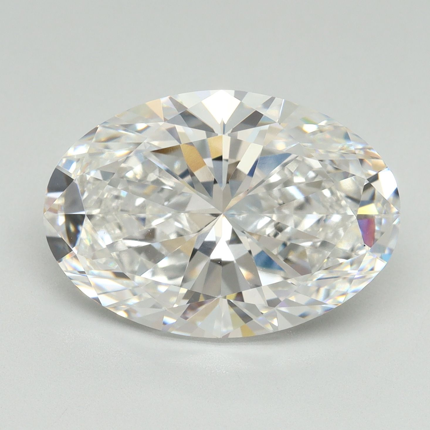 8.06 ct. oval Lab Grown Diamond front image