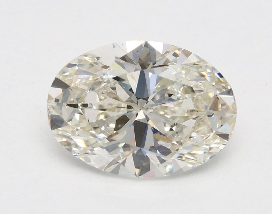 2.14 ct. oval Lab Grown Diamond front image