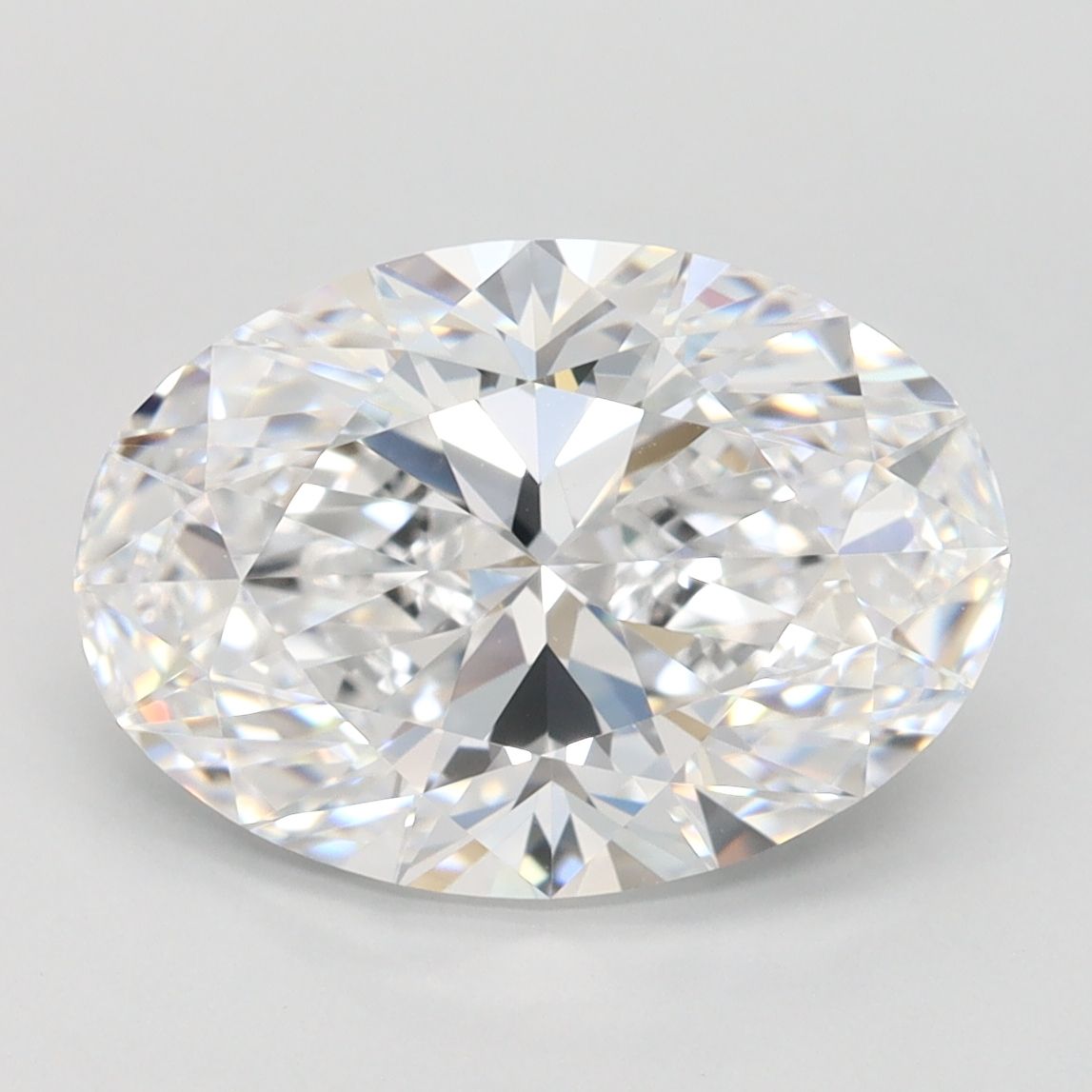 3.15 ct. oval Lab Grown Diamond front image