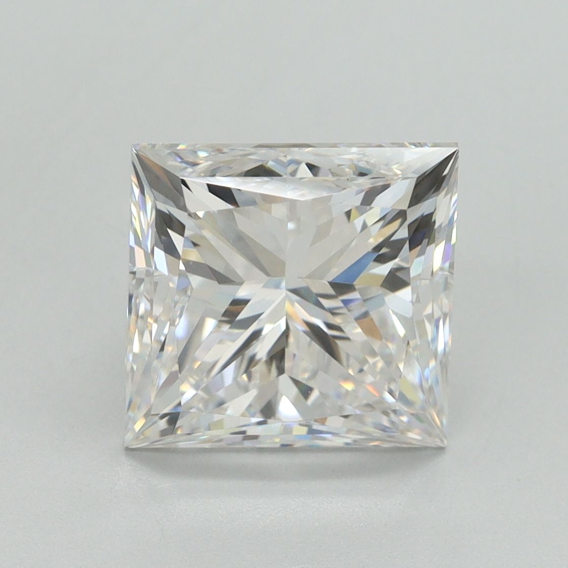 4.11 ct. princess Lab Grown Diamond front image