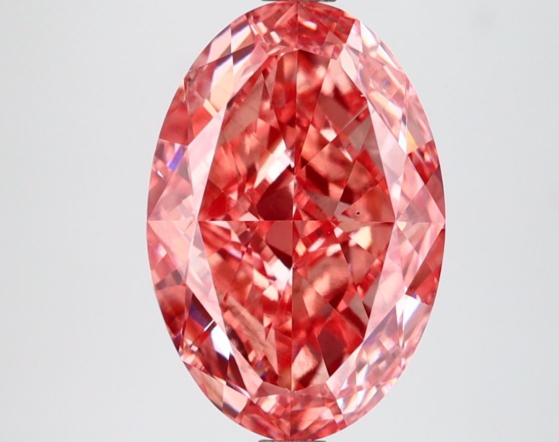 4.01 ct. oval Lab Grown Diamond front image