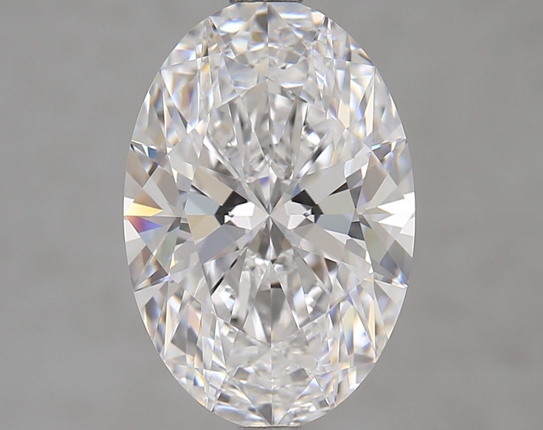 3.01 ct. oval Lab Grown Diamond front image