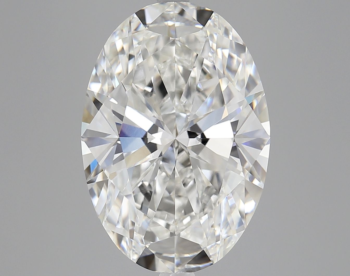 7.77 ct. oval Lab Grown Diamond front image