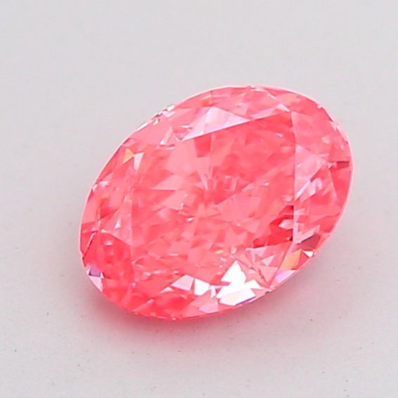 1.0 CT Fancy Vivid Pink OVAL