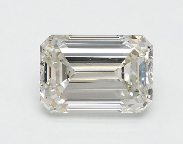 0.74 ct. emerald Lab Grown Diamond front image