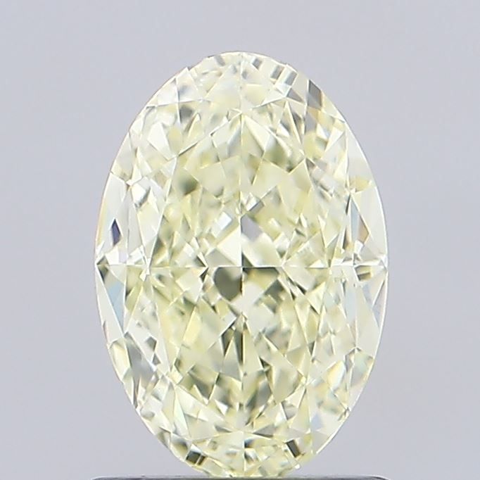 1.31 CT Fancy Light Yellow OVAL