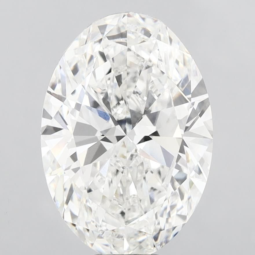 10.18 ct. oval Lab Grown Diamond front image