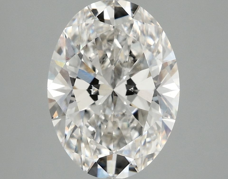 3.09 ct. oval Lab Grown Diamond front image