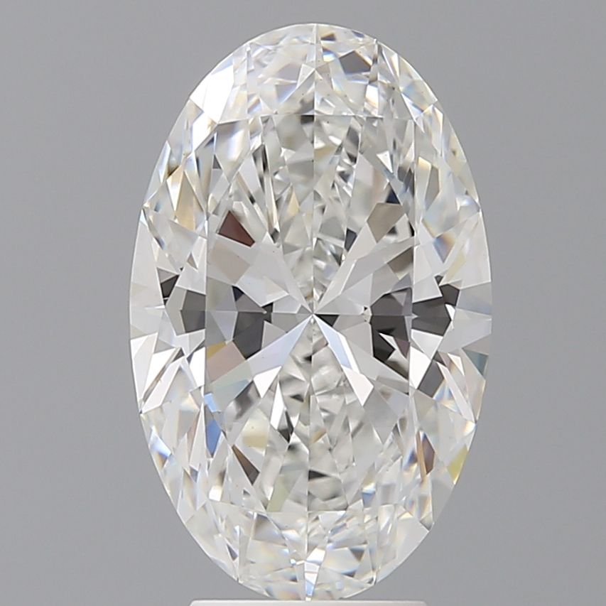 4.56 ct. oval Lab Grown Diamond front image
