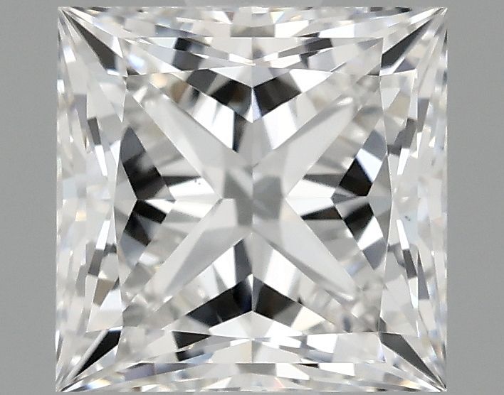1.1 ct lab-grown Princess Diamond