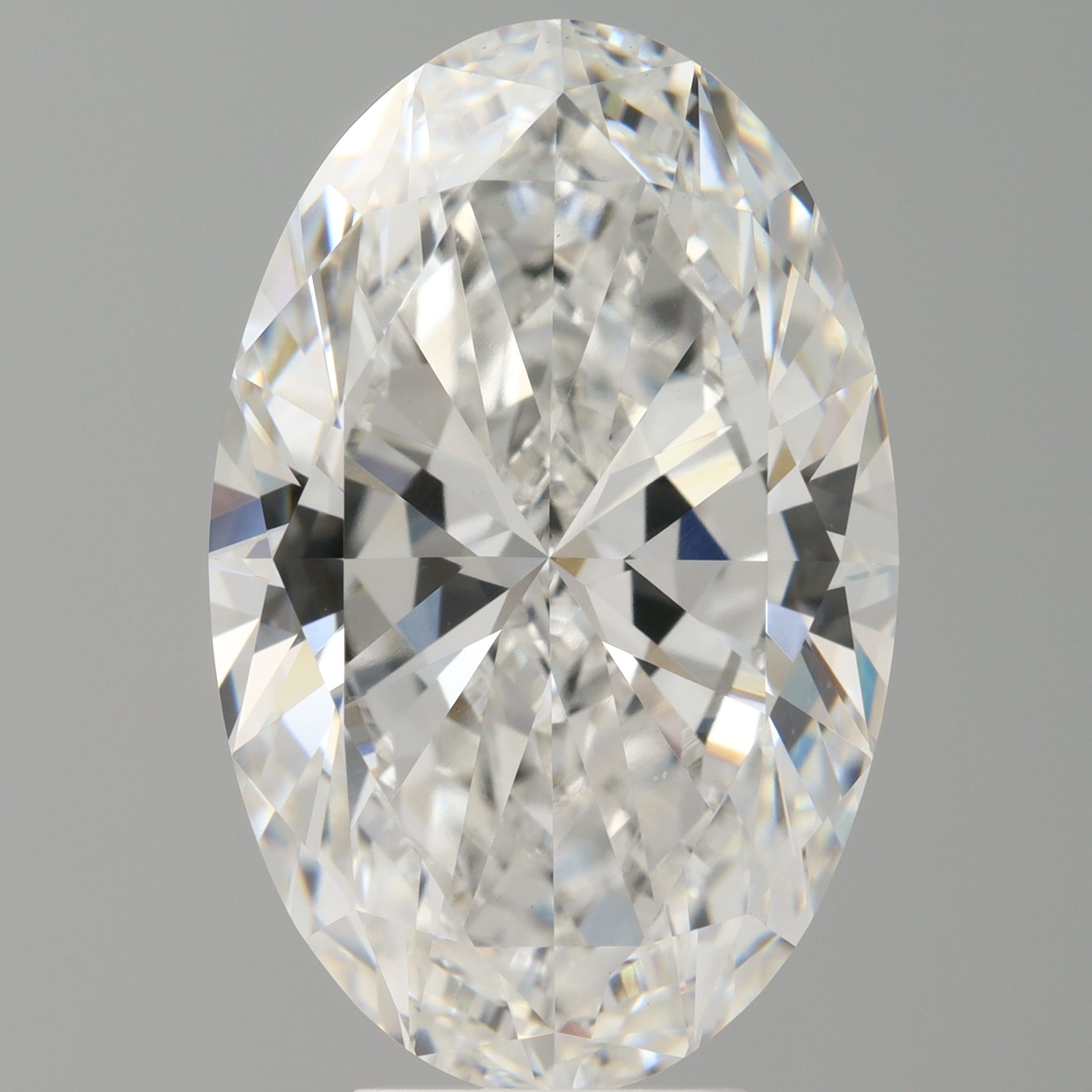 7.01 ct. oval Lab Grown Diamond front image
